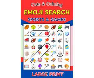 Emoji Word Search Puzzles: Sports & Games