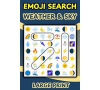 Emoji Word Search Puzzles: Weather & Sky (Emoji Word Search Puzzle Books)