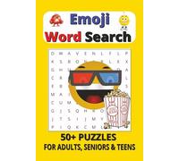 Emoji Word Search: Word Searches with Easy to Read Print about Emoji, terms, Emotions and More | 6x9 inches, 110 Pages | 50+ Puzzles ... Gift for Vacations, Holidays and Spare Times