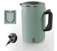 Emooncn 600ML Travel Kettle Small 400W Travel Electric Kettle 8Mins Fast Boil Portable Travel Kettle to Take On Holiday Tea Milk Coffee for Travle Bedroom