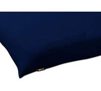 Emoor 100% Cotton Cover Single for Traditional Japanese Floor Futon, Anti-Bacterial & Mite-Resistant & Odor-Resistant, Navy Made in JAPAN by EMOOR