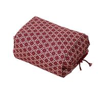 EMOOR Buckwheat Height Adjustable Pillow Size 25 x 18 x 8-19 cm Made in Japan (Red) (japan import)