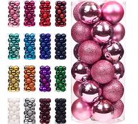 Emopeak 24Pcs Christmas Balls