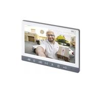 EMOS Additional Monitor for Video Door Intercom / Video Doorbell H3015 Screen with 7 Inch LCD Colour Display, Snapshot, Recording, Intercom