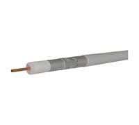 EMOS - Antenna cable 500m for SAT, TV and CCTV, type CB113 - Coaxial cable Class A+ triple shielded - TV cable, satellite cable, CCT cable with Trishield shielding - resistance 75 ohms - white