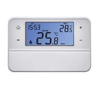 Emos Digital room thermostat with openTherm support - Programmable, wired, surface-mount thermostat, white, 12.6 x 8.4 x 2.6 cm