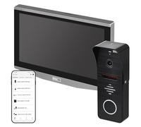 EMOS GoSmart Video Door Intercom IP-700A with WiFi and App, Waterproof Full HD Camera with IR Night Vision, Monitor with 7 Inch LCD Colour Display, Snapshot, Recording, Door Lock Control