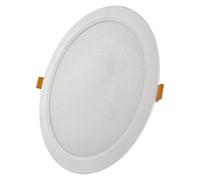 EMOS LED Panel 24 W Round 2400 lm Ceiling Light Recessed Light Diameter 22 cm Neutral White 4000 K with LED Driver Extra Flat Installation Depth 2.6 cm White
