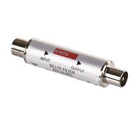 EMOS LTE/4G/5G Cut Out Filter 694 MHz DC Flow 1.6 x 6.8 cm Coaxial J5712 Silver