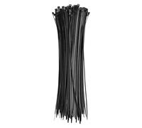EMOS - Pack of 100 Nylon PA66 Cable Ties for Outdoor Use, 350 x 4.8 mm - for max. Ø 9 cm Cable Bundle - Durable Cable Management Self-Locking for Garden, Household and Workshop - Black