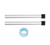 Emoshayoga 2 Pack Anode Rod,Water Heater Anode Rod Set,AntiWater Heater Rod for Water Boiler Heat Exchanger with Adhesive Tape