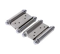 Emoshayoga 3" Stainless Steel Double Action Spring Hinge for Saloon Cafe Door, Durable for Freegate Events, Fits Swing Door