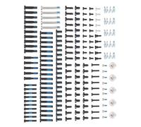 Emoshayoga 3D Printer Gear Spring Components Kit Reliable Alloy Installation Essentials for X1 X1E P1P P1S 180 Screws Included