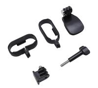 Emoshayoga Action Camera Baseball Cap Mount 180 Degree Rotating for Outdoor Comfortable Silicone Padding ABS Aluminum