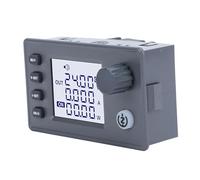 Emoshayoga Adjustable Boost Voltage Regulator LCD Stabilized Module for Electronics 90W with Large 1.8" Display