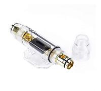 Emoshayoga Car Audio Amplifier 1 In 1 Out 100A Distribution Block Durable Zinc Alloy for Car Modification