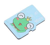 Emoshayoga Electronic Device Memory Card SD TF Video Storage 16GB for Camera Phone PC Drones Surveillance SystemsFrog Theme