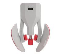 Emoshayoga Inner Thigh Trainer Adjustable Resistance with Digital Display for Home Workout for Men Women 35KG (Grey)