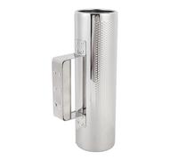Emoshayoga Metal Guiro Shaker with Scraper Handheld Instrument Producing Loud Sound for Jazz Bands Concerts 25.5 X 7.3cm