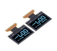Emoshayoga Organic Light Emitting Diode Module,2Pcs Light Transparent Small Power Consumption Liquid Crystal Display Module for (MRA103-1(blue))