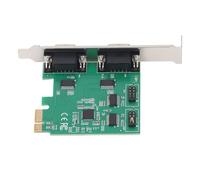 Emoshayoga PCIE 1X to 4 Port R232 Serial Expansion Card for Enhanced Communication in POS Terminals and ATMs