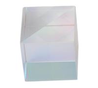 Emoshayoga Prism Cube Glass X Cube Prism for Fun Color Dispersion At Home