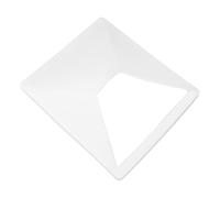 Emoshayoga Satellite Silicone Protective Box/Cover Flexible Soft Lightweight Guard for Mini Signal Dish White Color