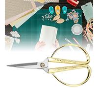 Emoshayoga Sewing Scissors Stainless Steel Scissors with Chinese Dragon Phoenix Pattern Handle, 7.5" Sewing Needlework Embroidery Scissors