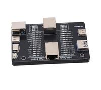 Emoshayoga USB Cable Tester Board, Versatile 32 LED Indicator Tester for Data Line Quality Assessment, Compact and Durable for On-the-Go Use