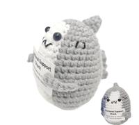 Emotion Encourage Shark | Positive Knitted Shark | With Inspirational Card