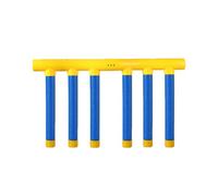 Emotion Feelings Flash Cards for Kids Falling Sticks Game Children Catching Sticks Hand Eye Coordination Reaction Training Toy For Kids Yellow And Blue Building (Yellow, One Size)