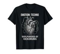 Emotion: Techno Heart Powered by Kickdrums T-Shirt