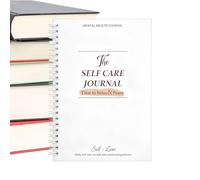 Emotion Tracking Reflection Journal, Motivational Self Care Planner, Guided Writing Notebook, 8x10 Inches Softcover Journal for Adults Teens, Indoor or Outdoor Study, Mindfulness Personal Growth