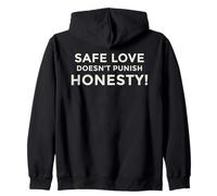 Emotional Abuse Survivor Healing Quote Awareness Words Zip Hoodie