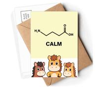 Emotional Calm Structure Art Deco Fashion Postcards Envelopes Cards Mailing Year Horse