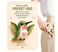 Emotional Card Inspirational Small Ghost Comforting Support Keepsake