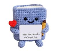 Emotional Crochet - Emotional Crochet Book | Funny and Cute Collectible Decoration for Women Men Friends Family Colleagues for Room Desk Home and Opening