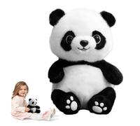 Emotional Healing on Demand, Realistic Panda Plush For Emotionals Support, Mimics Natural Movements For Realistic Comfort, Soft Furs and Hug-Like, Ease Stress and Soothing Sleep (B#panda)