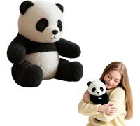 Emotional Healing on Demand, Realistic Panda Plush, Ultra-Soft Emotional Support Stuffed Animal for Stress Relief & The Comfort Hug You Have