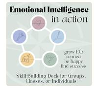 Emotional Intelligence in Action Deck - EQ Skill Cards for Self-Awareness, Stress Management & Communication | Workplace, Leadership, Therapy & SEL Tool for Teams and Relationships