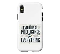 Emotional Intelligence Over Everything Case for iPhone X/XS