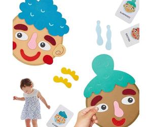 Emotional Learning Felt Toy Kit - Social Activities With Expression Change Game | Sensory Speech Materials For School Counselor Office Home Car Outdoor Play Ensure Hours Of Safes And Creative Fun With