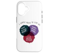 Emotional Maturity Trust Love Sorry Growth Message Case for iPhone 16