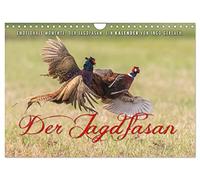 Emotional moments: The hunting pheasant. UK-Version (Wall Calendar 2026 DIN A4 Landscape), CALVENDO 12 Month Wall Calendar