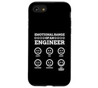 Emotional Range Of An Engineer Funny Engineering Faces Fan Case for iPhone SE (2020) / 7 / 8