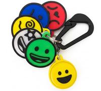Emotional Regulation Keychain Set - Colour-Coded Feelings Discs - Support Tool for Emotional Awareness & SEN - Durable 3D Printed Design for Home & Professional Settings - Emoji Clicker Included