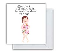 Emotional Rescue Birthday Card For Her, Funny Birthday Card For Friend, 163mmx163mm, Multi-coloured
