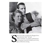 Emotional Rescue Birthday Card for Him, Couple looking at Sunset, Funny Birthday Card for Man, Black & White