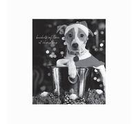 Emotional Rescue Christmas Card from the Dog