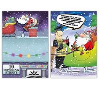 Christmas Cards Multi-Pack, 10 Funny Multi-Pack Christmas Cards, 2 Different Designs Emotional Rescue Multi One Size